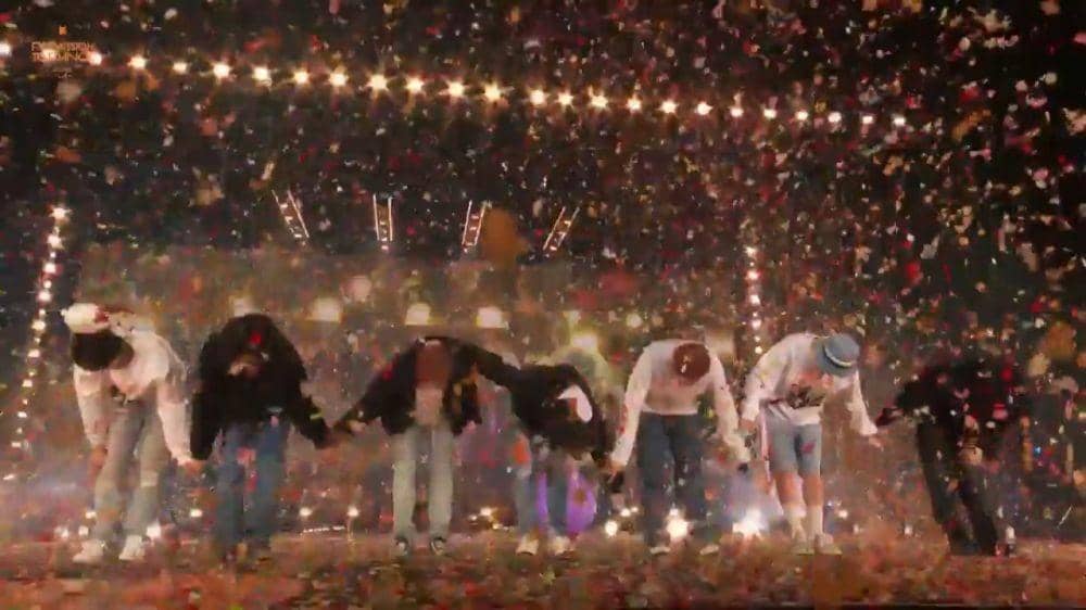 Konser BTS Permission to Dance on Stage hari keempat di Los Angeles. (dok. Hybe)