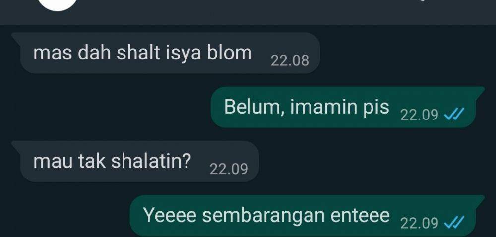 chat kakak adik (twitter.com/bolehmain)