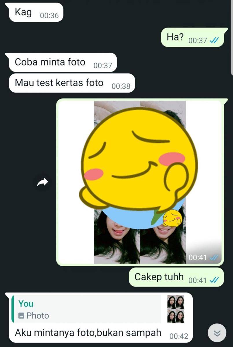 chat kakak adik (twitter.com/akanggendaaangg)