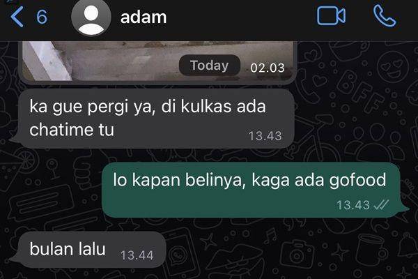 chat kakak adik (twitter.com/convomf)