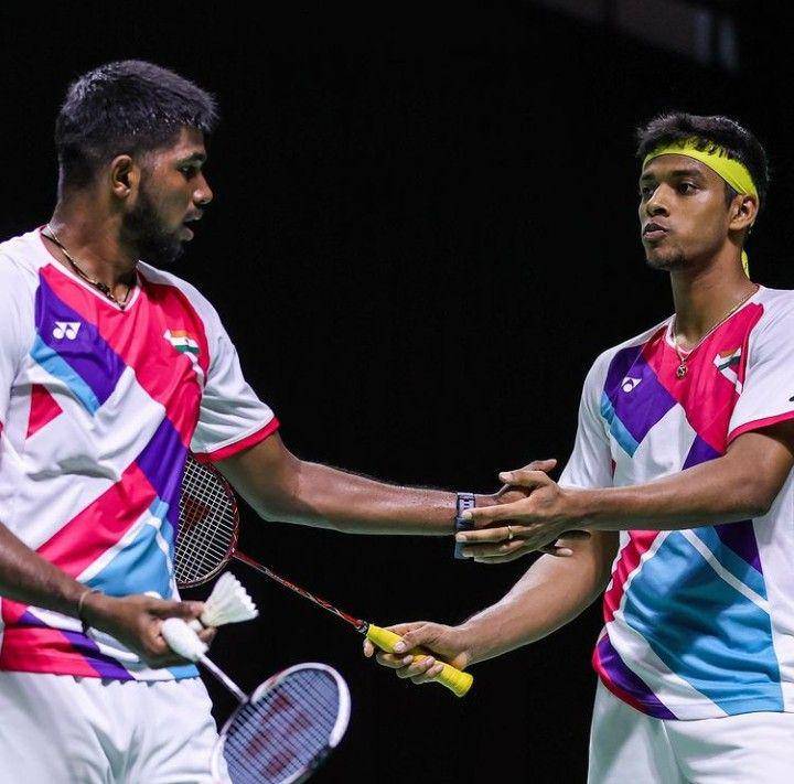 atlet bulu tangkis dunia pakai headband, Chirag Shetty (instagram.com/bwf.official)
