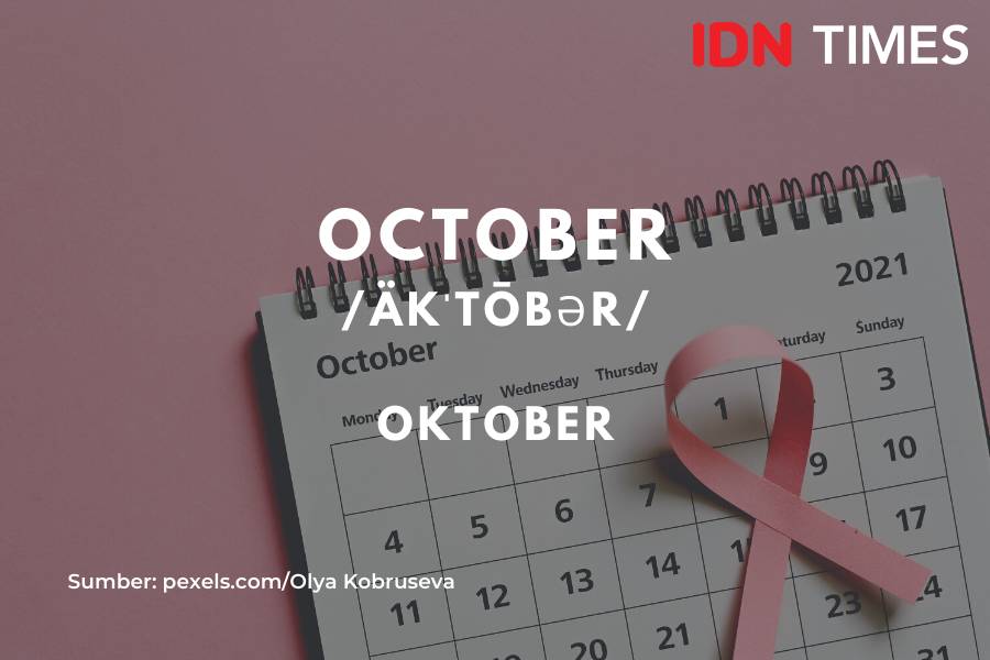 ilustrasi nama bulan dalam Bahasa Inggris (IDN Times/M. Tarmizi Murdianto)
