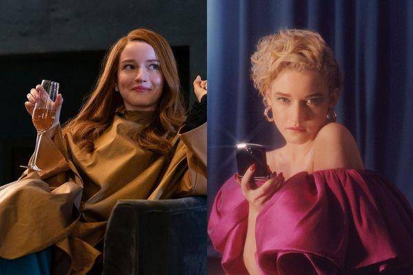 Kolase: Julia Garner sebagai Anna Delvey di miniseri Inventing Anna | Julia Garner (instagram.com/juliagarnerofficial)