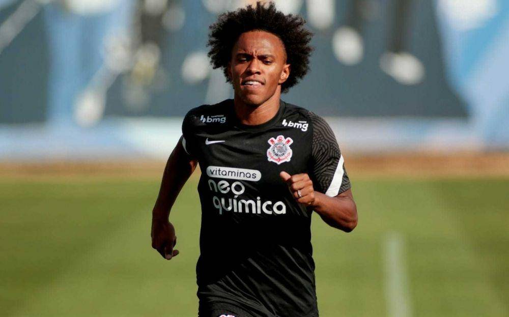 potret Willian bersama Corinthians (memesita.com)