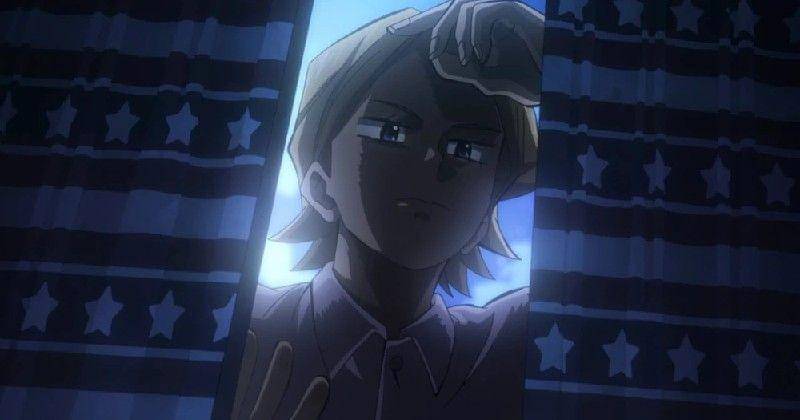 Yuga Aoyama di luar jendela kamar Deku. (Toho/My Hero Academia)