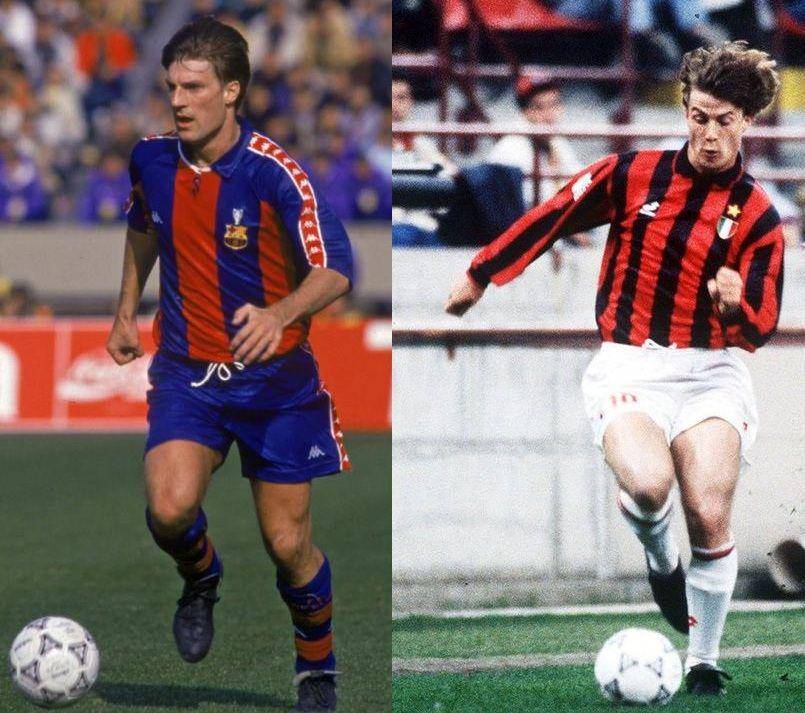 potret Michael Laudrup dan Brian Laudrup (twiiter.com/brfootball | twitter.com/acmilan)
