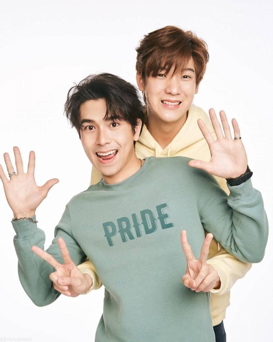 Jimmy Karn dan Tommy Sittichok (instagram.com/jimmy.jimmoi)