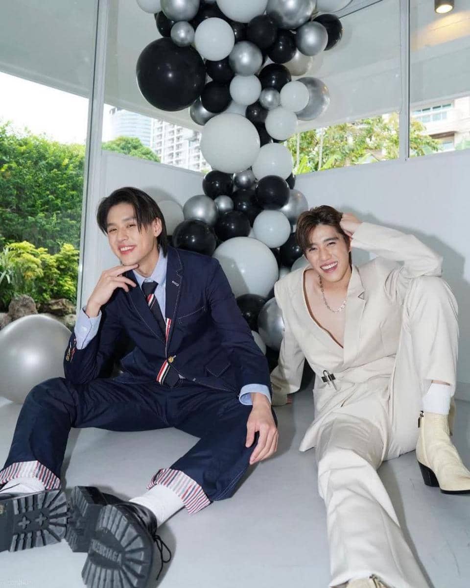 Billkin Puthipong dan PP Krit (Instagram.com/bbillkin)