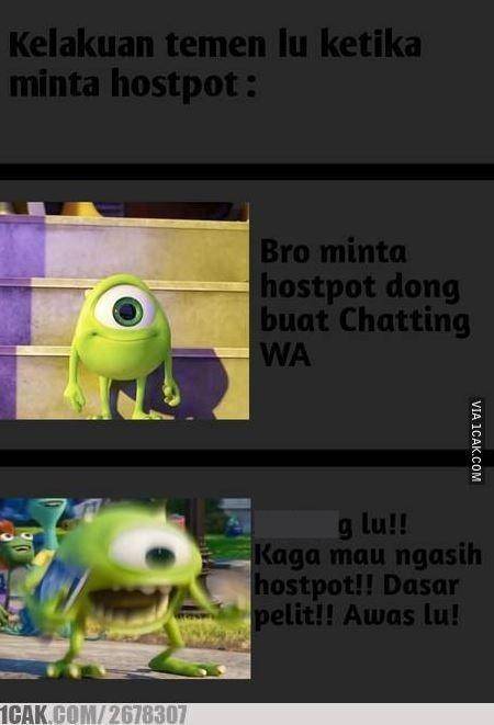 meme teman minta hotspot (1cak.com)