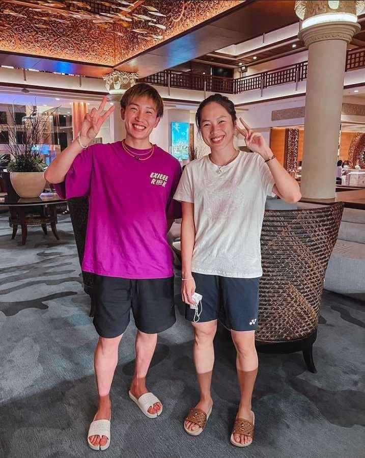 potret Ratchanok Intanon dan Kento Momota (instagram.com/ratchanokmay)
