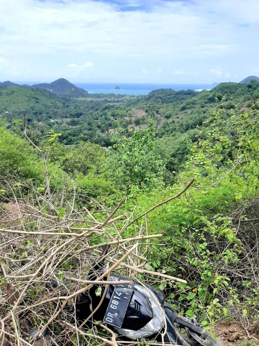 Maling di Lombok Tengah Tinggalkan Motor Curian karena Habis Bensin