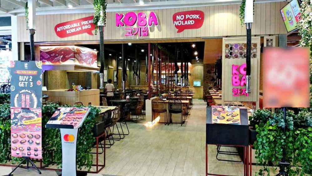 suasana resto Koba Korean BBQ (m.traveloka.com)