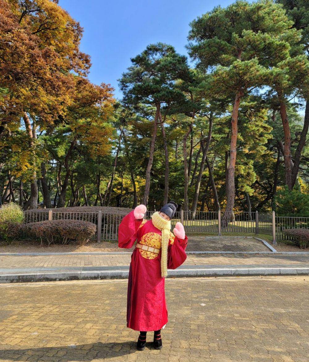 Park Eun Bin di Balik Layar The King's Affection (instagram.com/eunbining0904)
