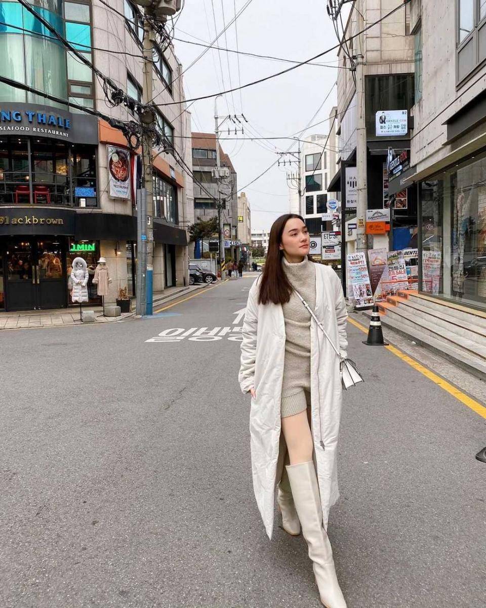 Outfit earth tone ala Diana Flipo (instagram.com/dianaflipo)