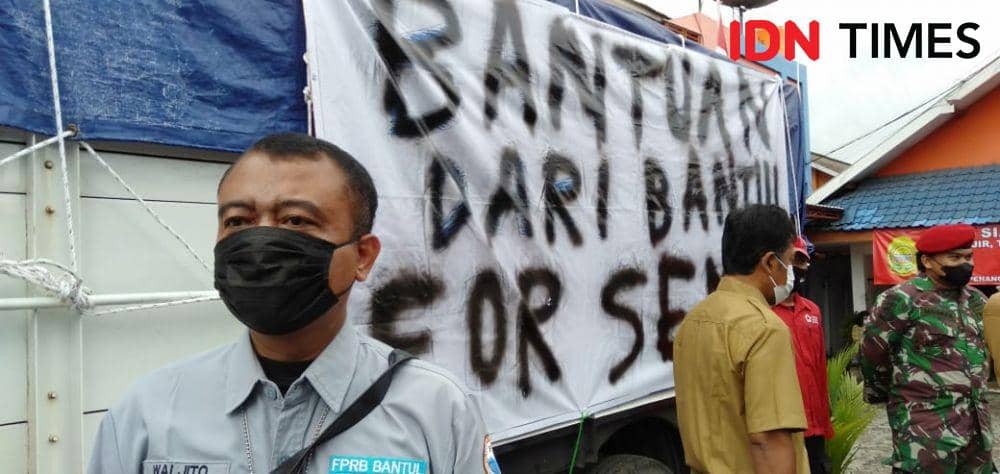 Ketua Tim Relawan Bantul For Semeru sekaligus Ketua FPRB Bantul, Waljito.(IDN Times/Daruwaskita)