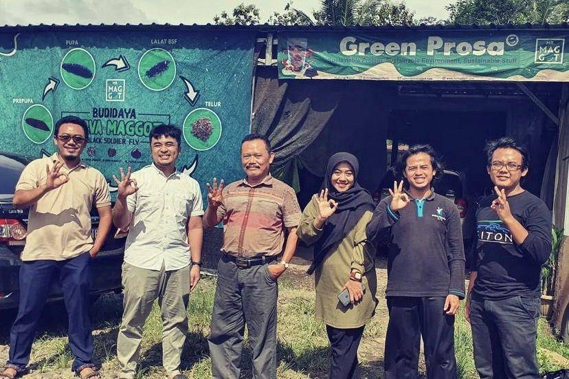 Arky Gilang Wahab (paling kiri). (instagram.com/arkygilang)