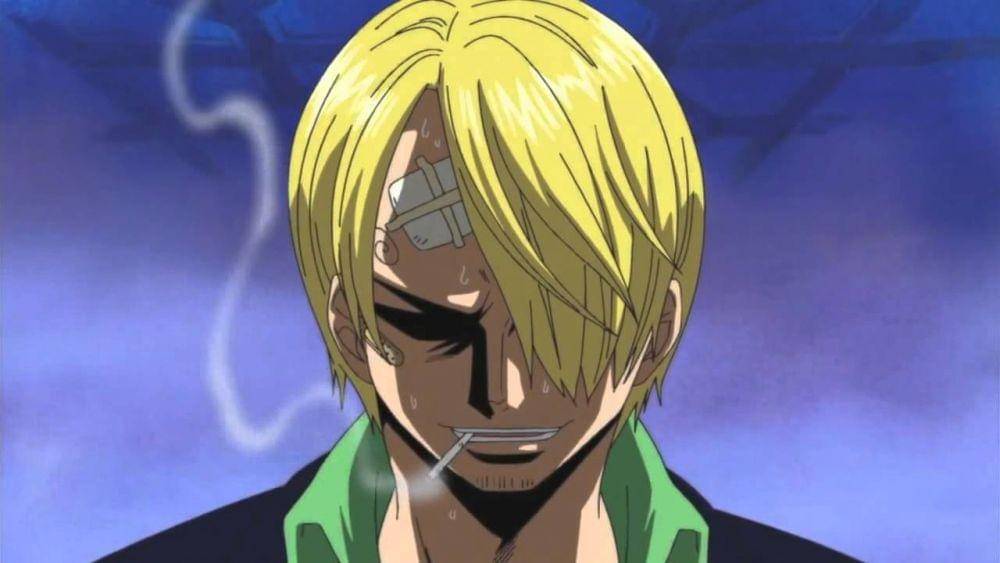 Sanji terlihat kesal di anime One Piece. (Dok. Toei Animation)