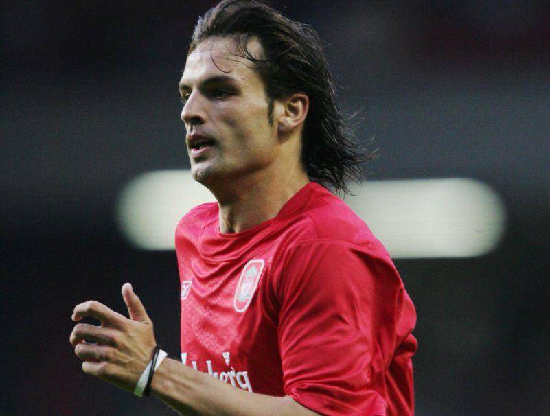 potret Fernando Morientes berseragam Liverpool (twitter.com/lfc)