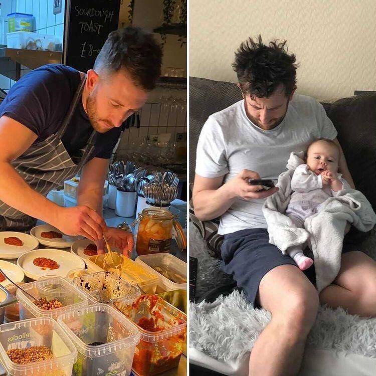 orangtua sebelum dan sesudah punya anak (instagram.com/gottoddlered)