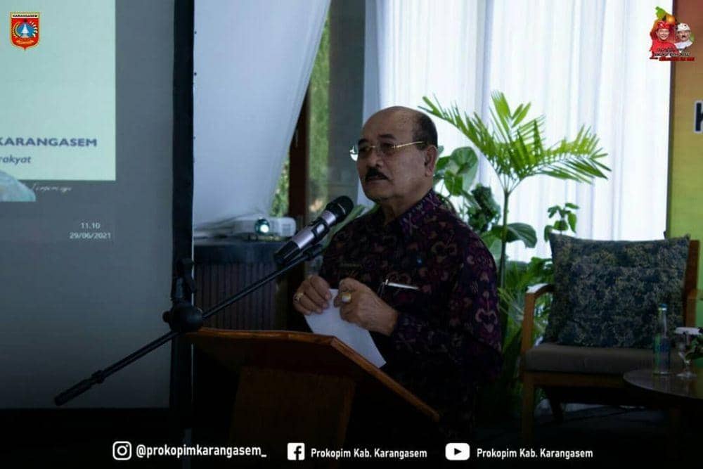 Wakil Bupati Karangasem, I Wayan Artha Dipa. (www.instagram.com/prokopimkarangasem)