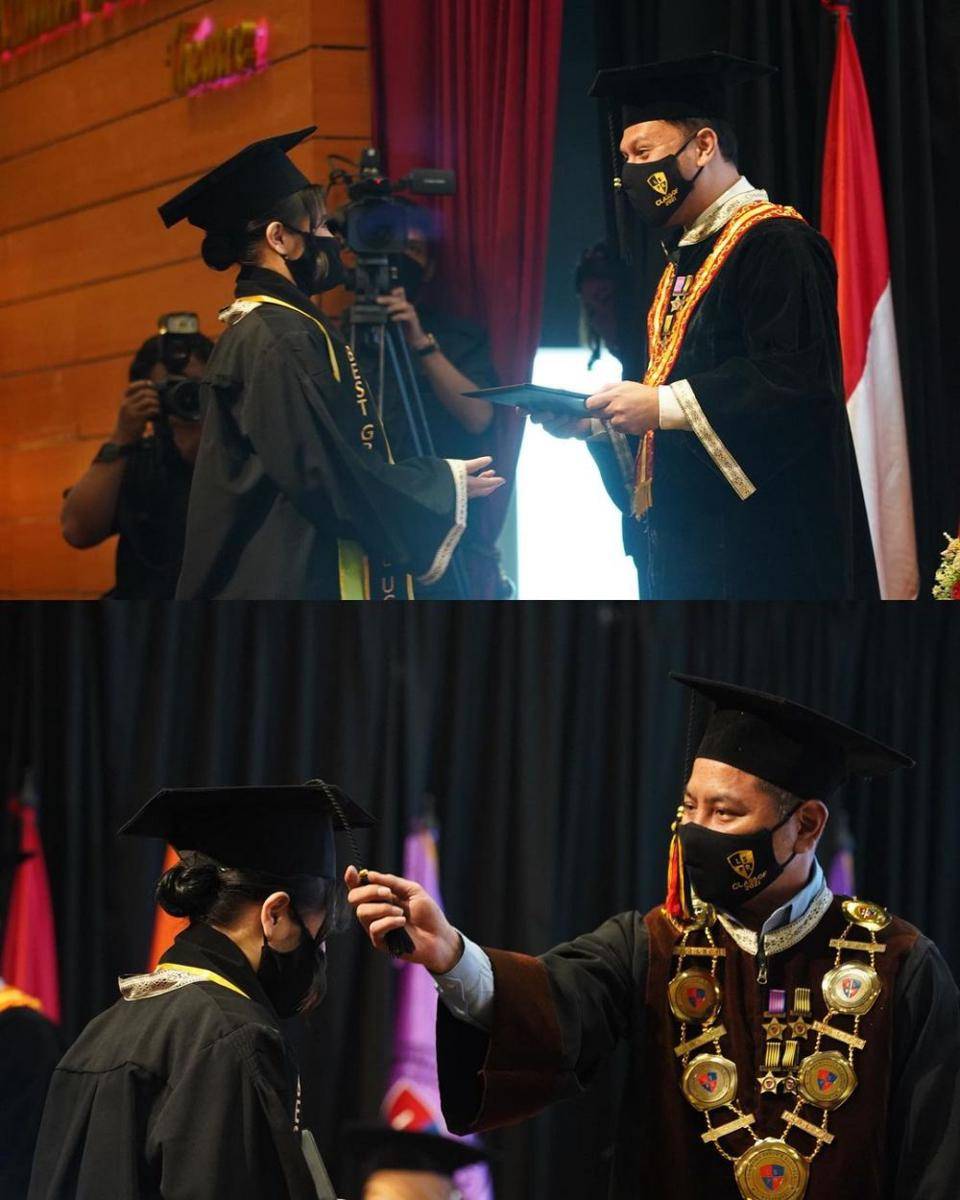 Potret wisuda Prilly Latuconsina. (instagram.com/prillylatuconsina96)