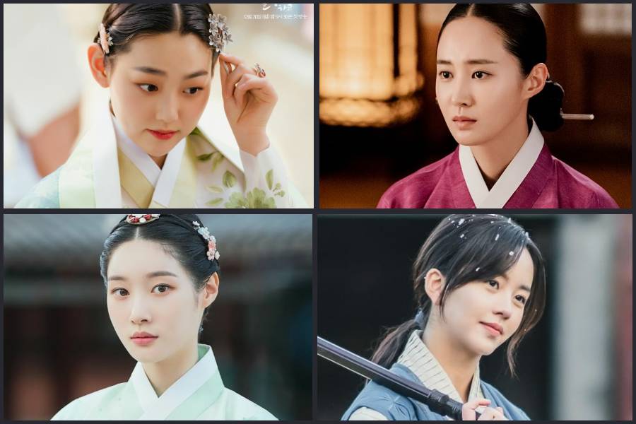 Kang Mina, Yuri SNSD, Jung Chaeyeon DIA, dan Kim So Hyun (instagram.com/kbsdrama | instagram.com/mbn_drama)