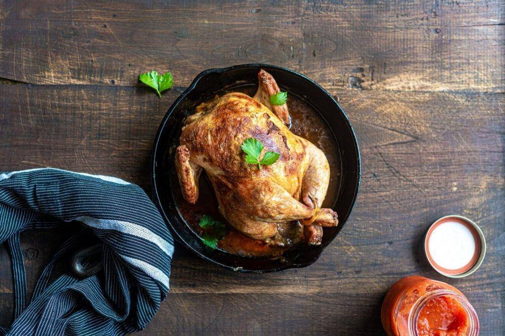 ilustrasi sweet tea brined chicken (unsplash.com/Anshu A)