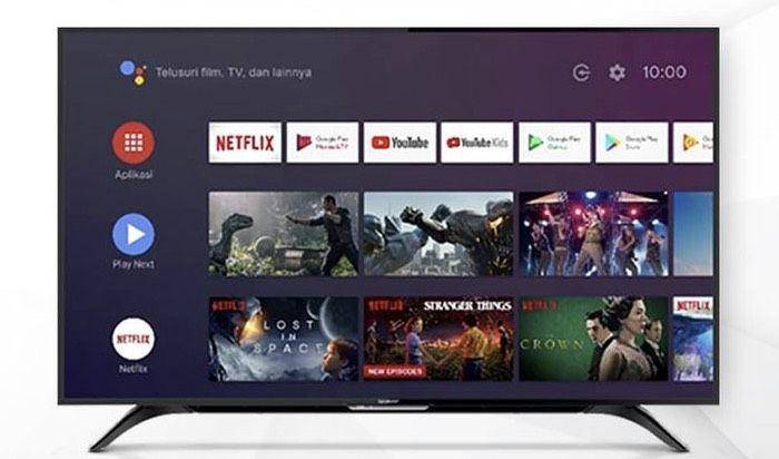 SHARP Android TV (instagram.com/sharpindonesia)