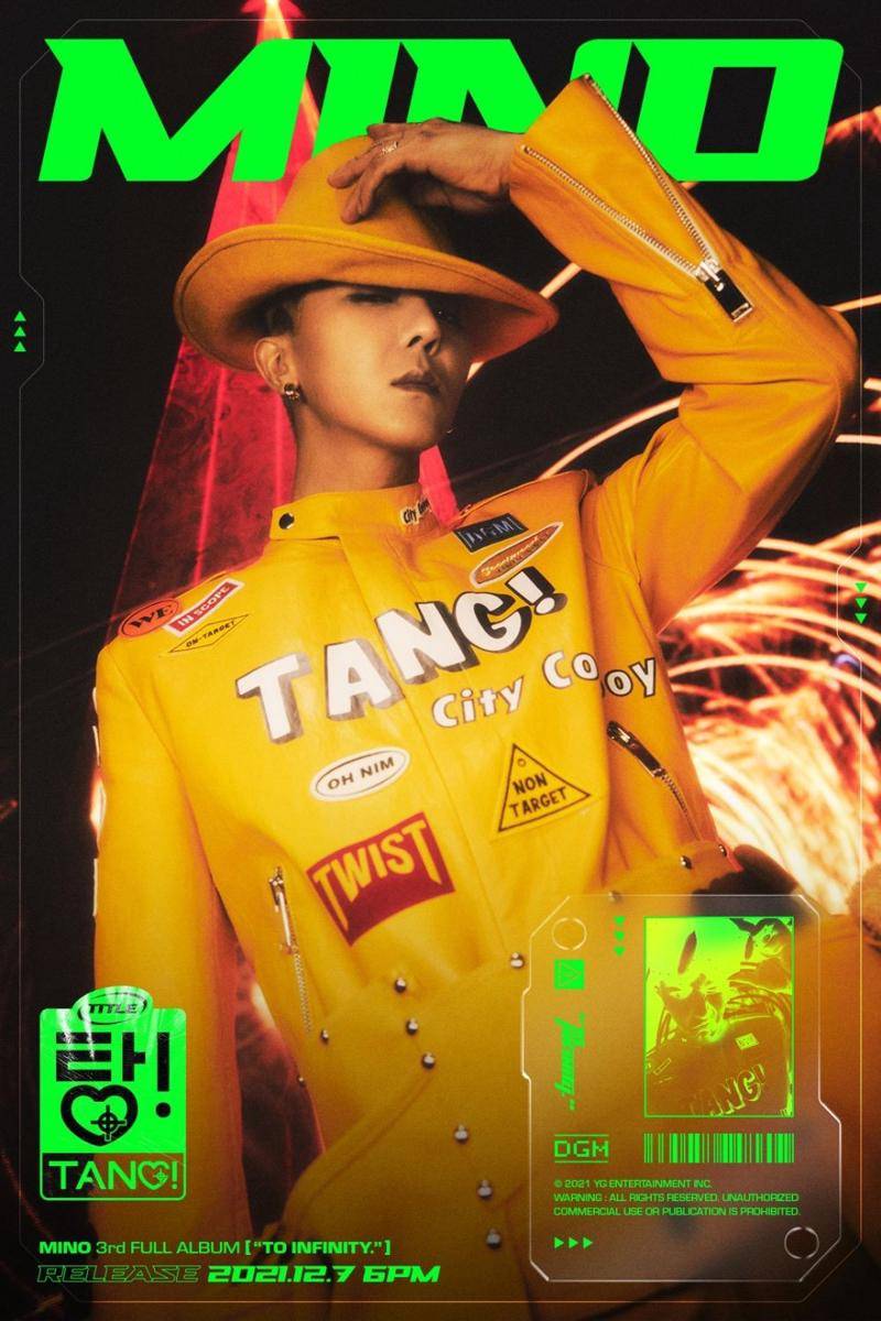 Album ketiga MINO, To Infinity (twitter.com/yg_winnercity)
