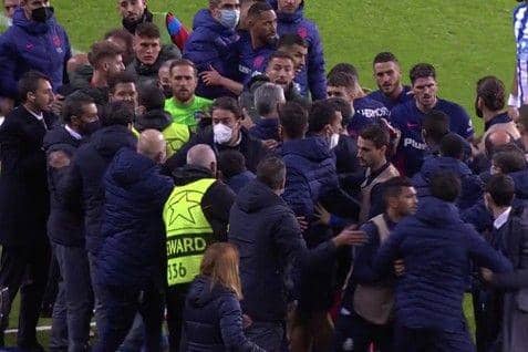 Tawuran Pemain Nodai Duel Porto Vs Atletico di Liga Champions