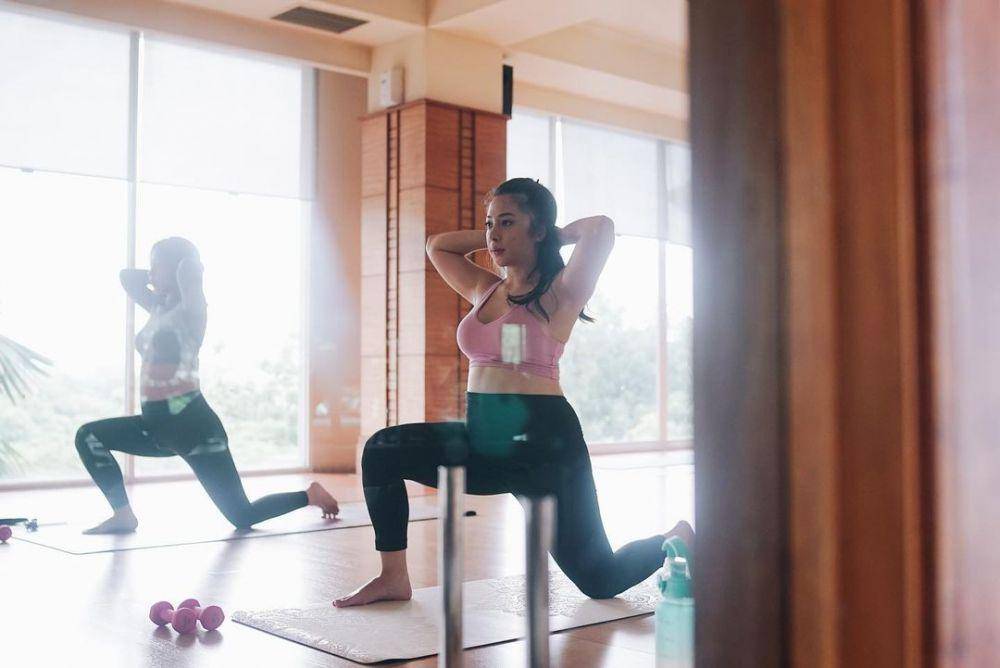 potret Nikita Willy prenatal pilates (instagram.com/jamilatus.sadiyah)