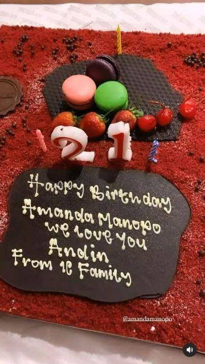 ulang tahun ke-22 Amanda Manopo (instagram.com/cindy_milvers)