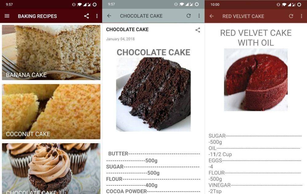aplikasi Cake Recipes (maketecheasier.com)