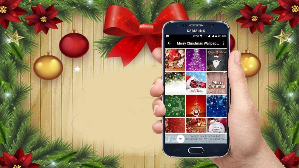 aplikasi Christmas Wallpaper (apkpure.com)