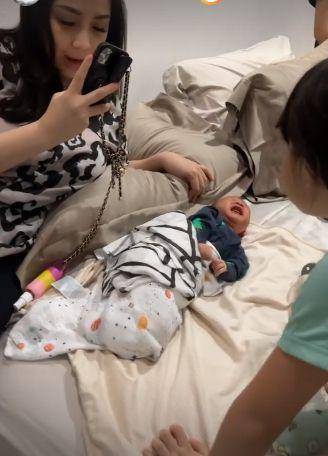 Gempi playdate sama Rafathar. (instagram.com/gisel_la)