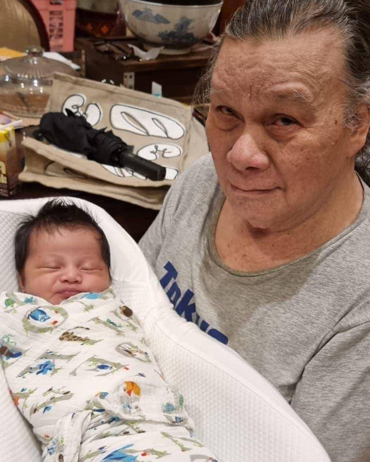 Kenzo Eldrago Wong dan kakek (instagram.com/baimwong)