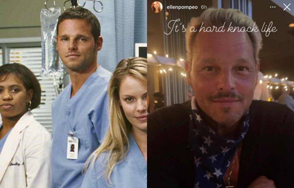 Pemain Grey's Anatomy Season 1 [2005] (dok ABC via Cosmopolitan | Instagram.com/ellenpompeo via dok. TVLine)
