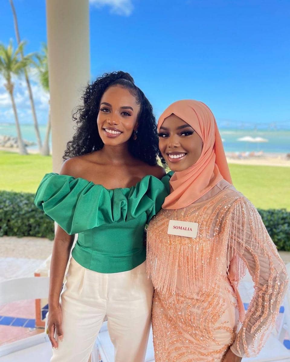 Khadija Omar dan Miss World 2019 (Instagram.com/kadija.omarr)