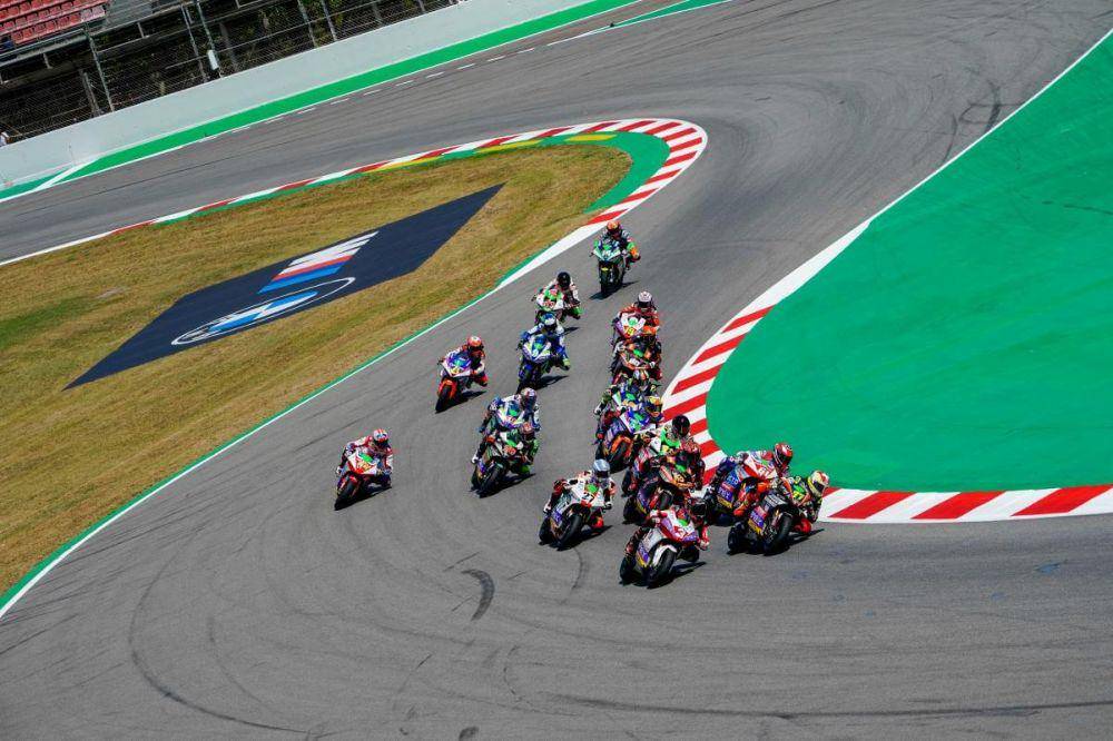 Balapan MotoE berlangsung kurang dari 15 menit di sirkuit. (motogp.com)