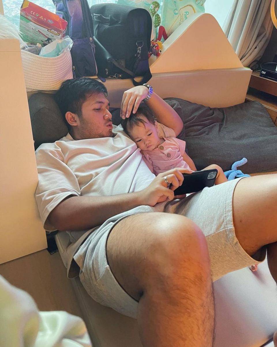 Adhi Permana dan Numa (instagram.com/adhipermana_)