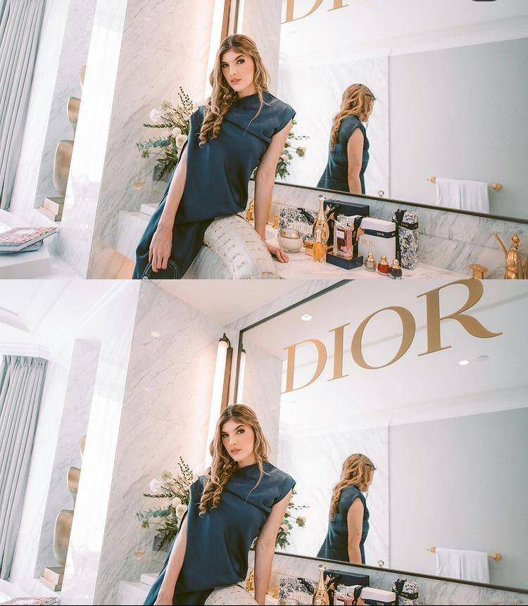 Seleb dior (Instagram.com/mikailapatritz)