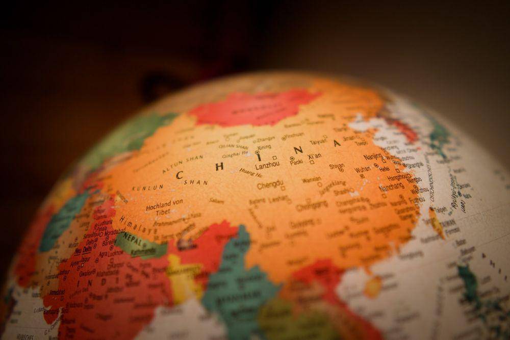 Ilustrasi peta China (Unsplash.com/Christian Lue)