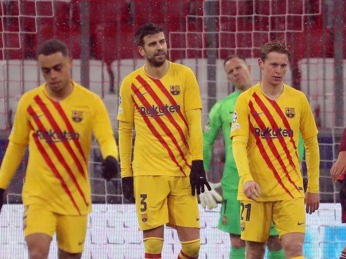 potret Barcelona saat disingkirkan Bayern Munchen di Liga Champions (fcbarcelona.com)