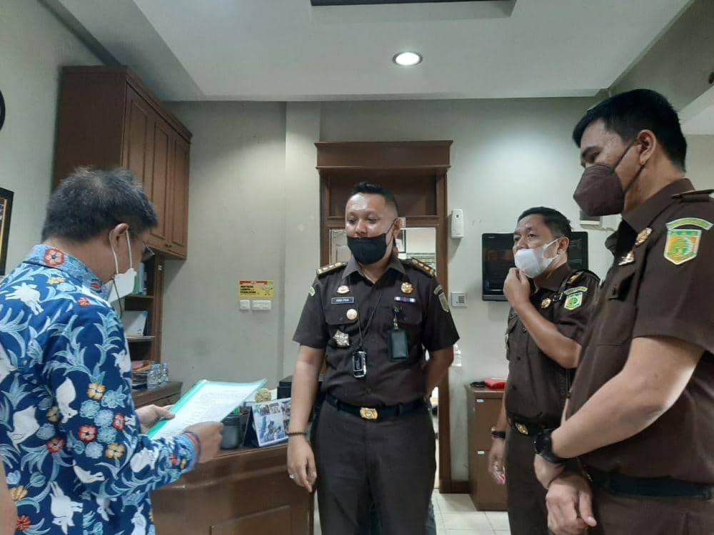 Penggeledahan di Kantor PDAM Makassar/Istimewa