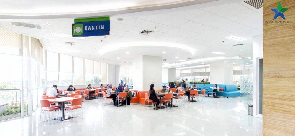 Kantin Perpustakaan Nasional RI (dok. Perpusnas RI/virtual tour)