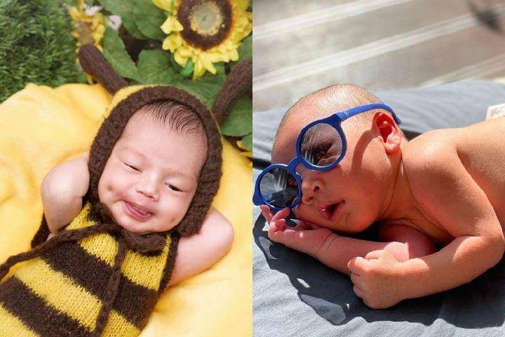 kolase foto Graziella Bible Emmanuella dan Rayyanza Malik Ahmad (instagram.com/felicyangelista_ | instagram.com/raffinagita1717)