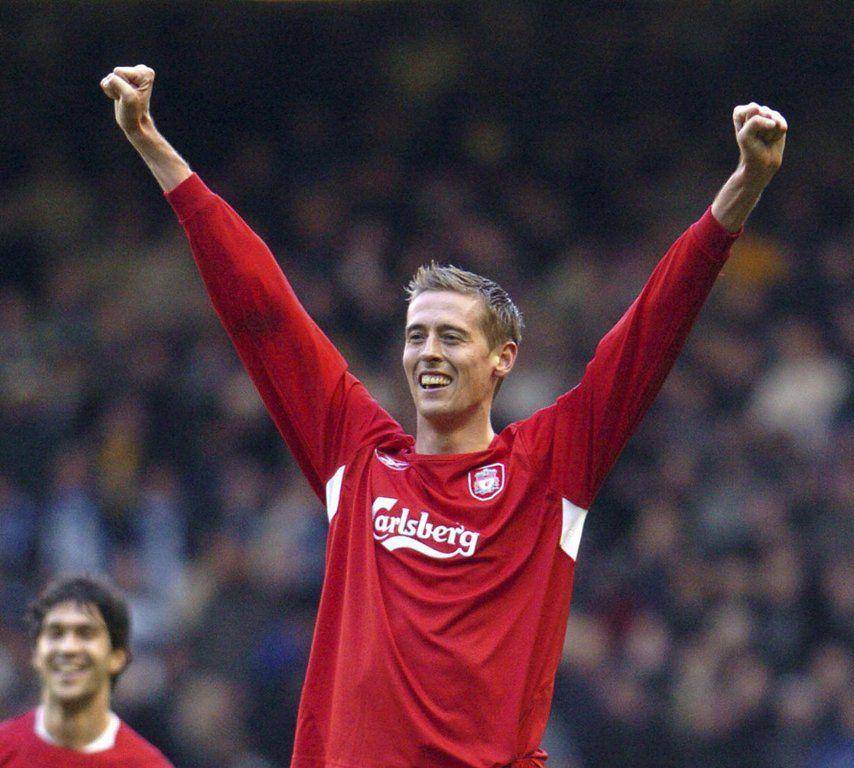 potret Peter Crouch berseragam Liverpool (twitter.com/squawka)