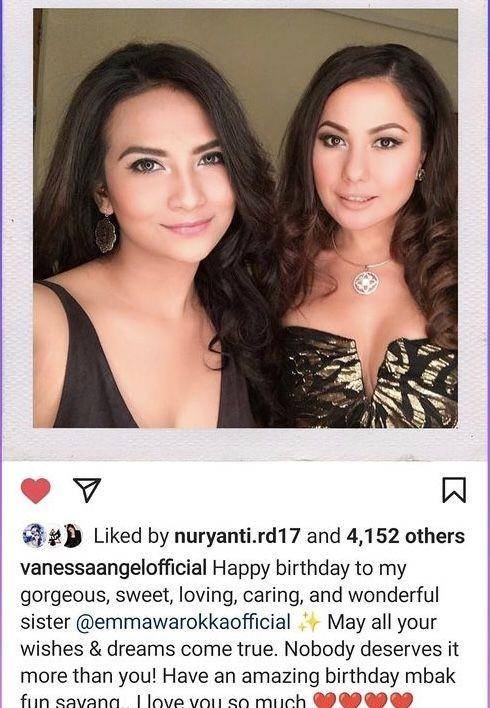 Persahabatan Vanessa Angel dan Emma Warokka (Instagram.com/emmawarokkaofficial.2nd)