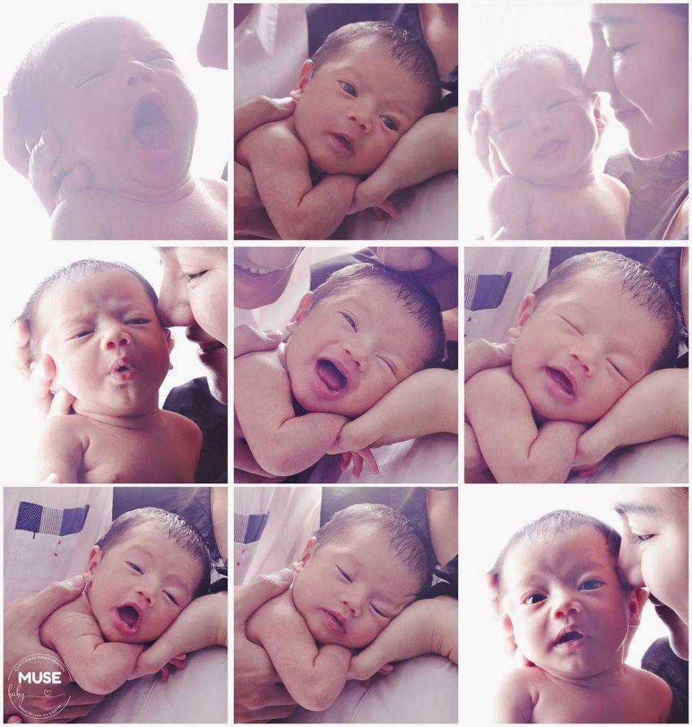 potret baby Bible (instagram.com/felicyangelista_)