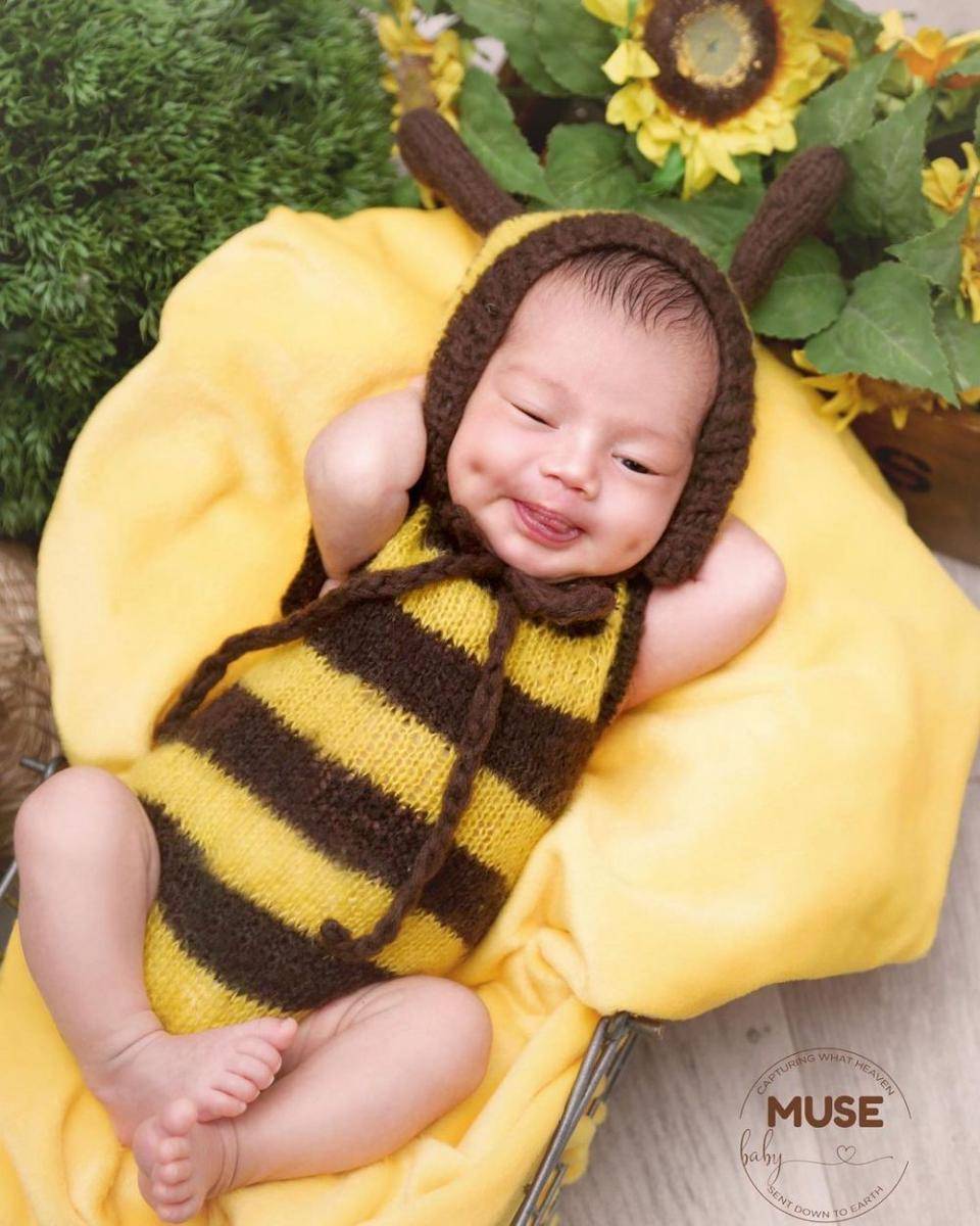 potret baby Bible (instagram.com/felicyangelista_)